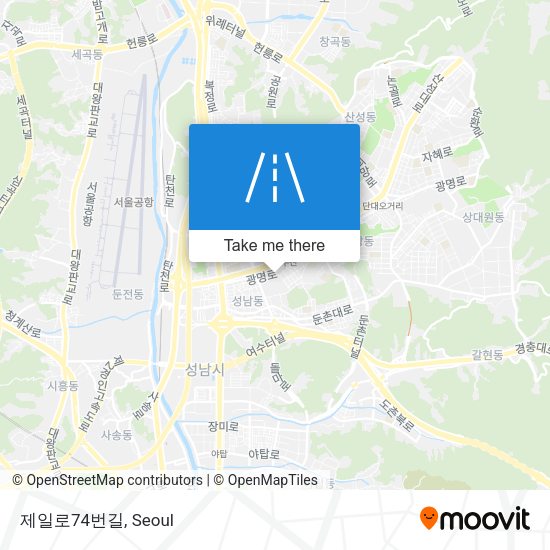 제일로74번길 map