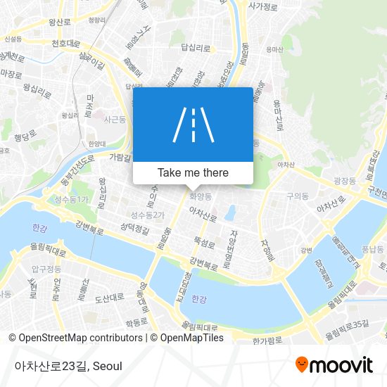 아차산로23길 map