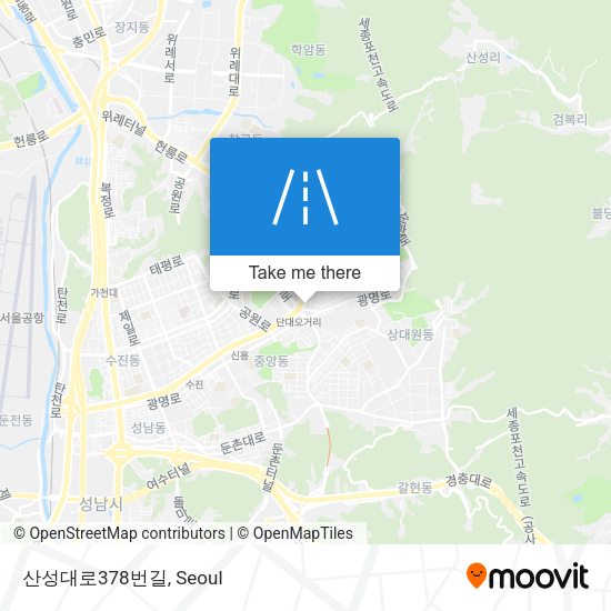 산성대로378번길 map