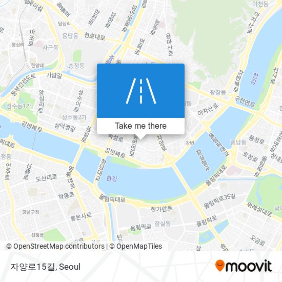 자양로15길 map