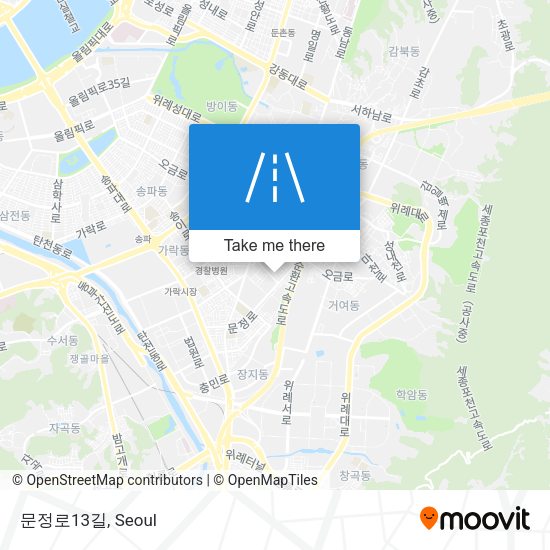 문정로13길 map