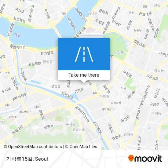 가락로15길 map