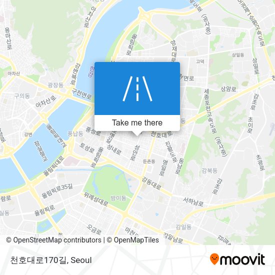 천호대로170길 map