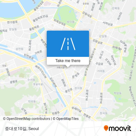 중대로10길 map
