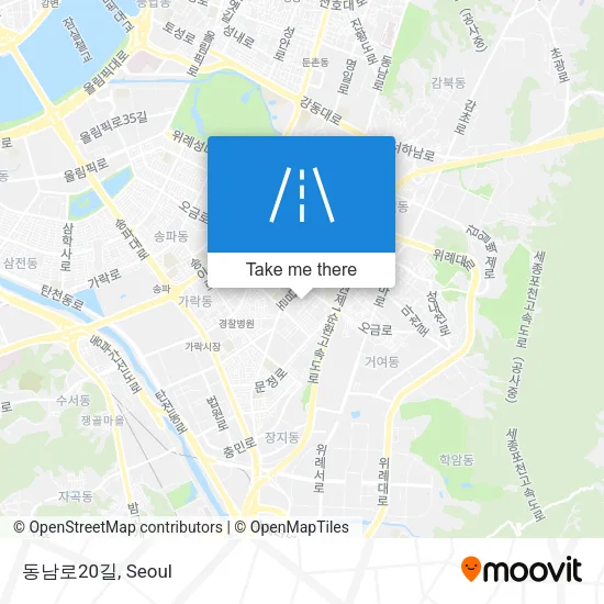동남로20길 map