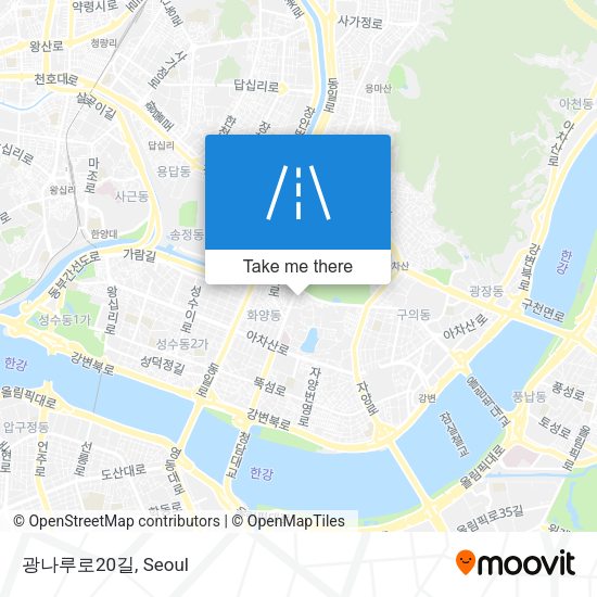 광나루로20길 map