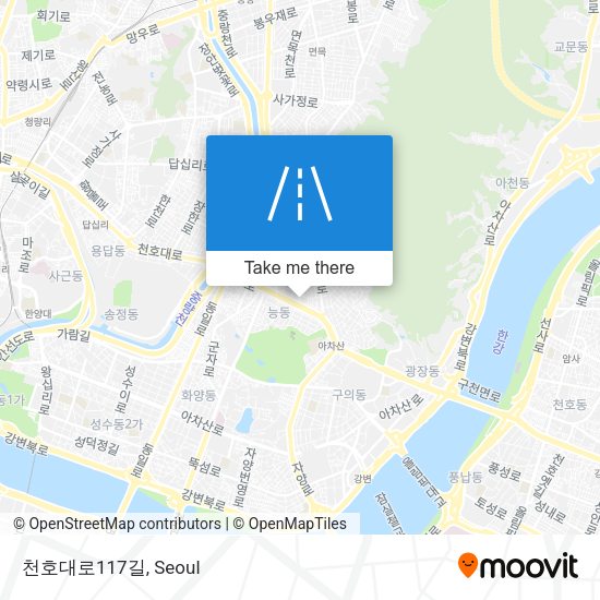 천호대로117길 map