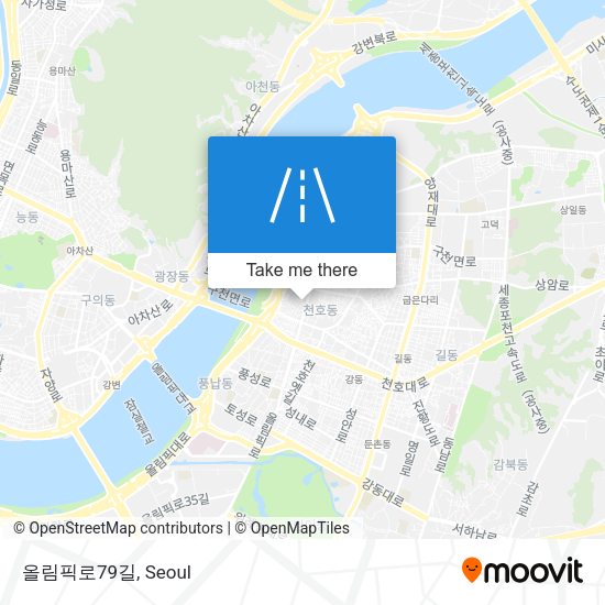 올림픽로79길 map