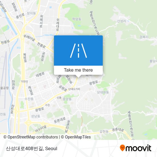 산성대로408번길 map