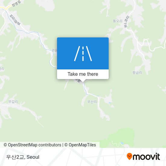 우산2교 map