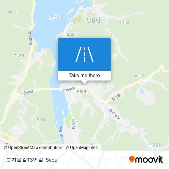 도지울길13번길 map