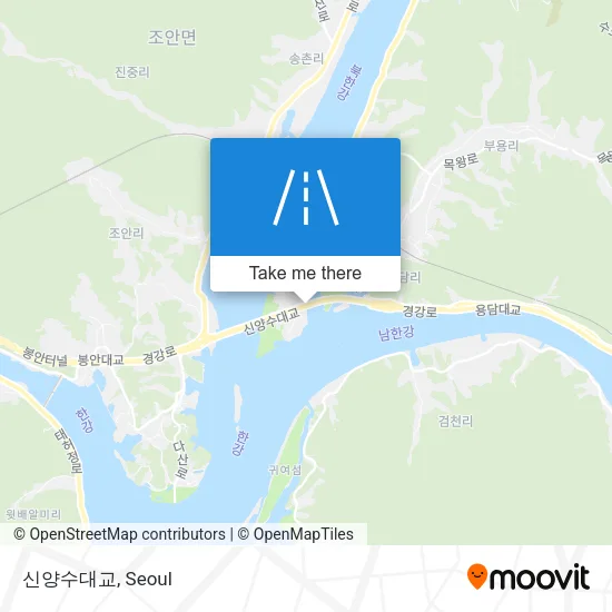 신양수대교 map