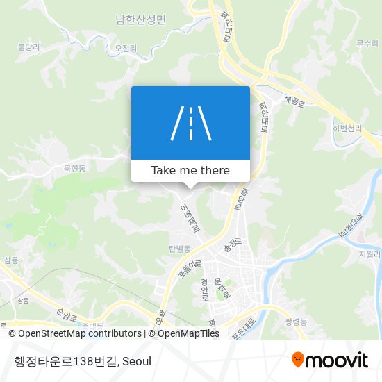 행정타운로138번길 map