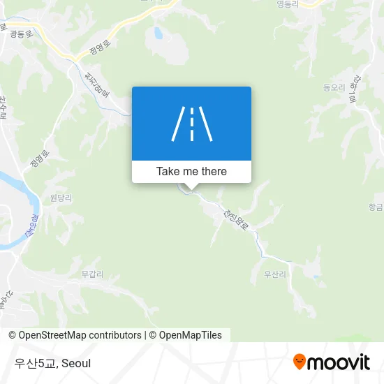 우산5교 map
