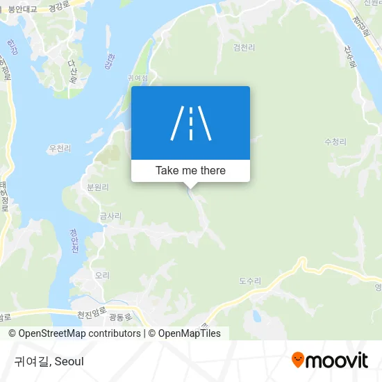 귀여길 map