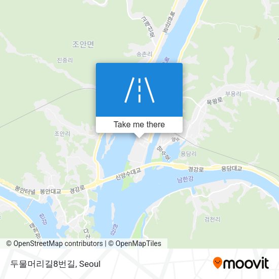 두물머리길8번길 map