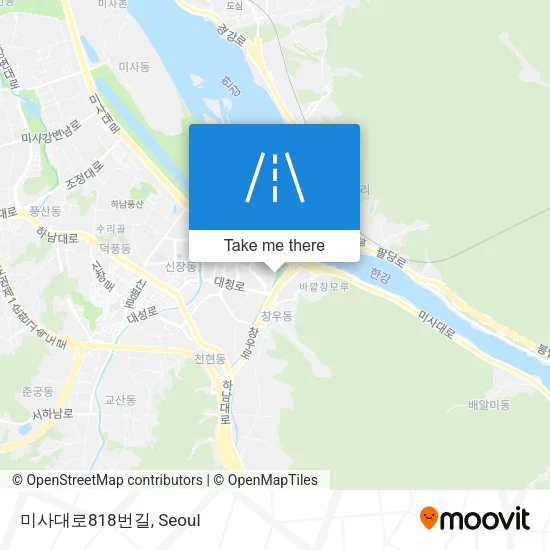 미사대로818번길 map