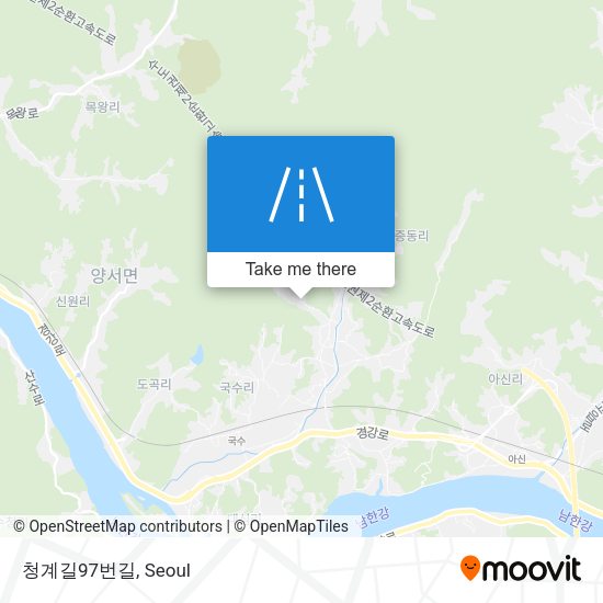 청계길97번길 map