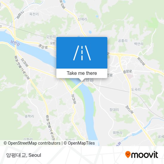 양평대교 map