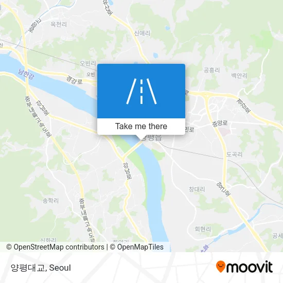 양평대교 map