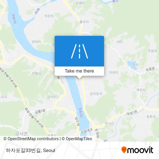 하자포길33번길 map
