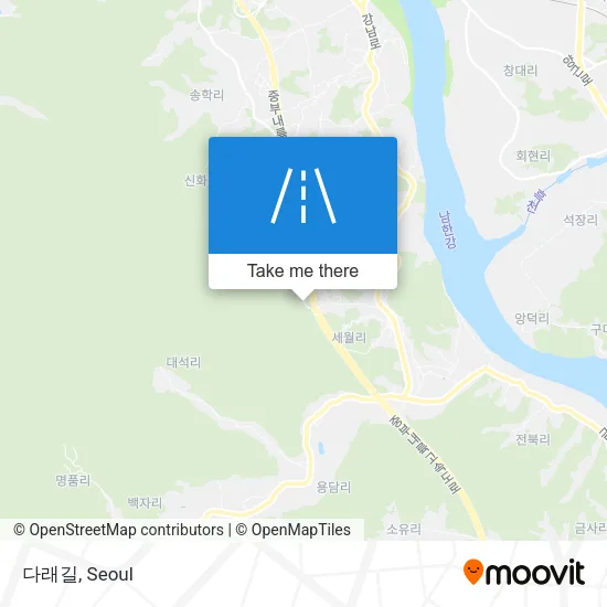 다래길 map