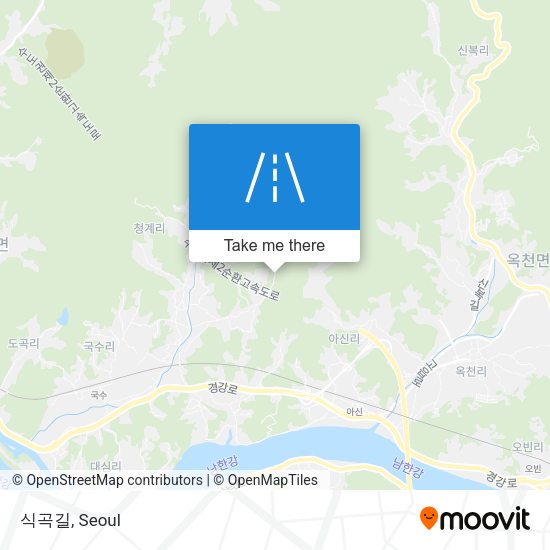 식곡길 map
