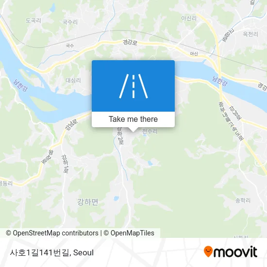 사호1길141번길 map