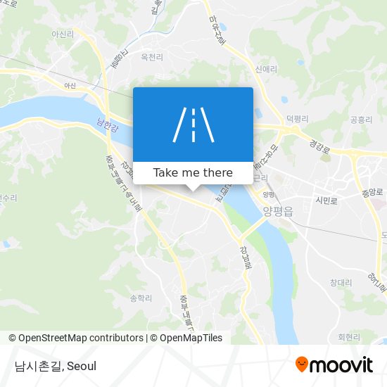 남시촌길 map