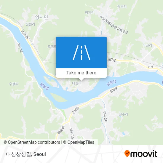 대심상심길 map