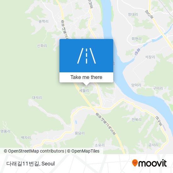 다래길11번길 map