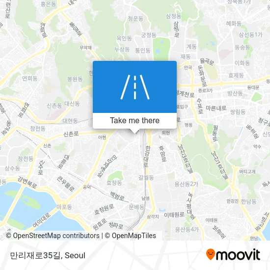 만리재로35길 map