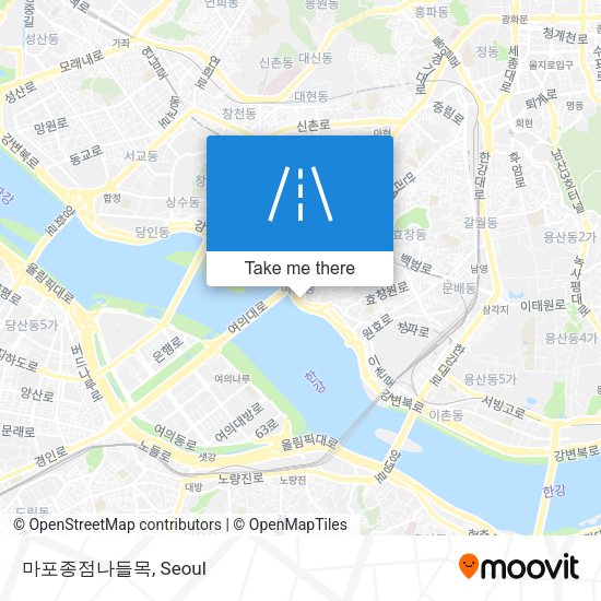 마포종점나들목 map