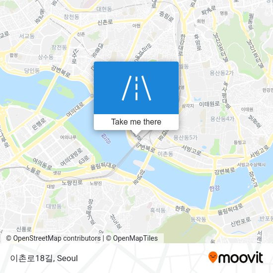 이촌로18길 map