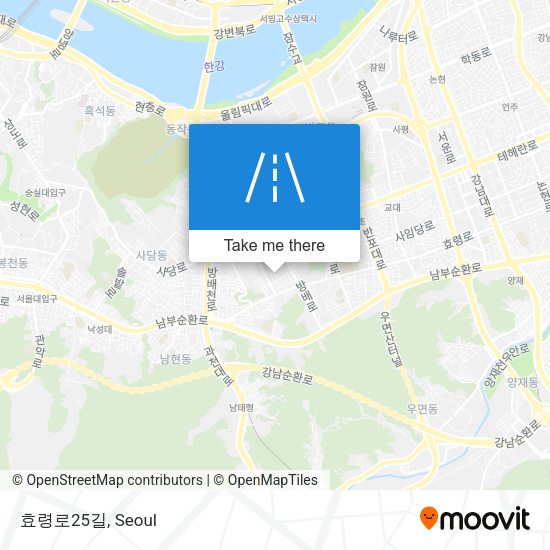 효령로25길 map