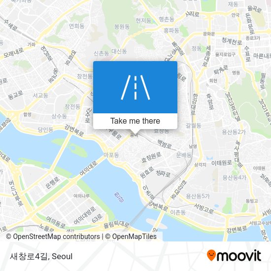 새창로4길 map