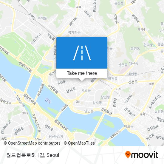 월드컵북로5나길 map