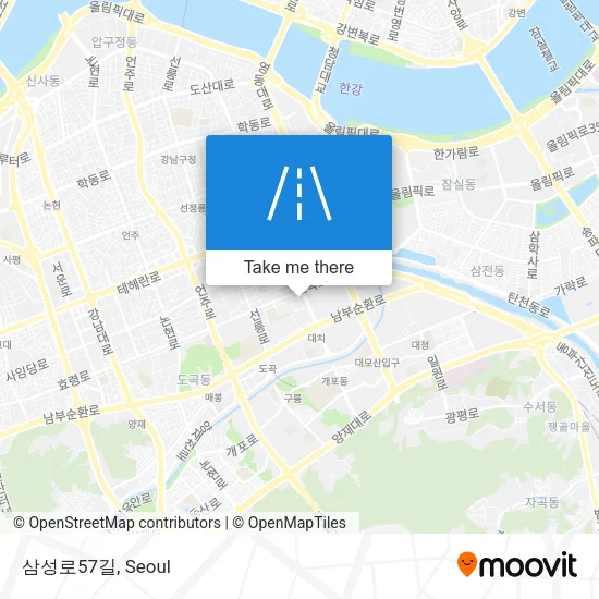 삼성로57길 map