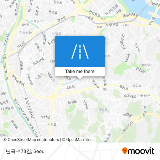 난곡로78길 map