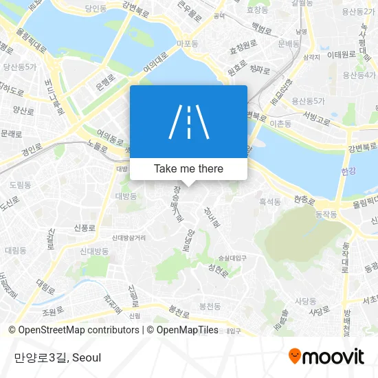 만양로3길 map