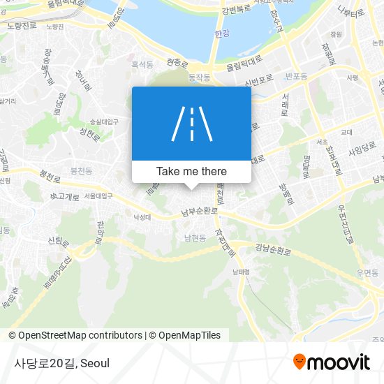 사당로20길 map