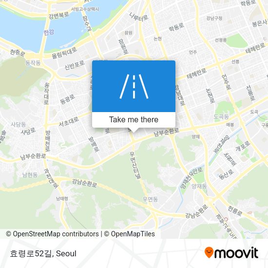 효령로52길 map