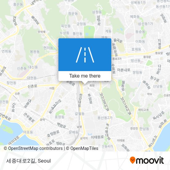 세종대로2길 map