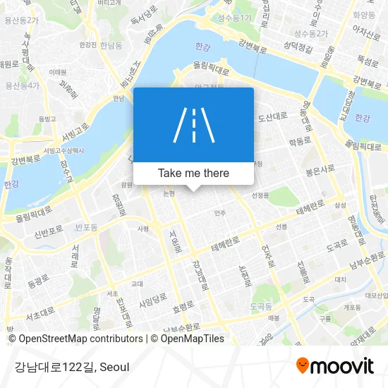 강남대로122길 map