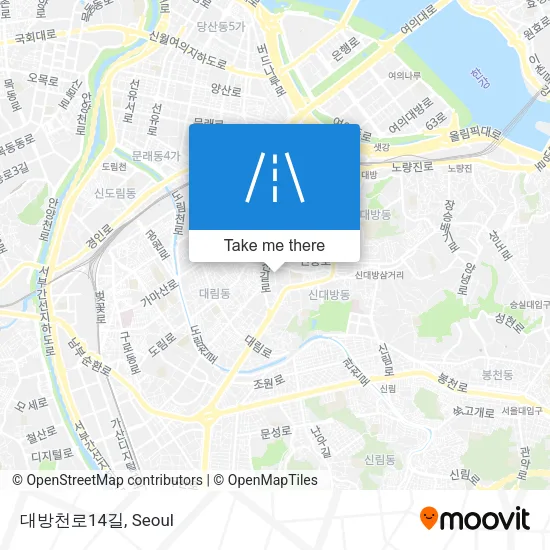 대방천로14길 map
