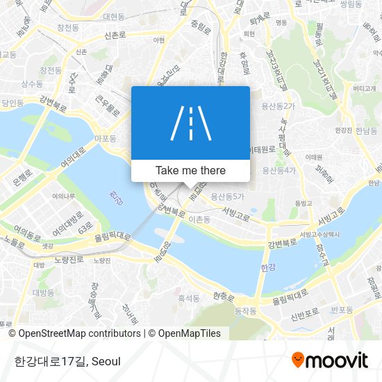 한강대로17길 map