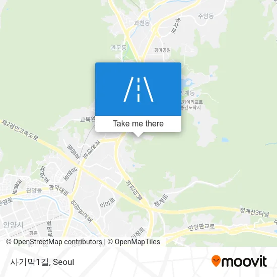 사기막1길 map