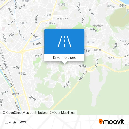 양지길 map