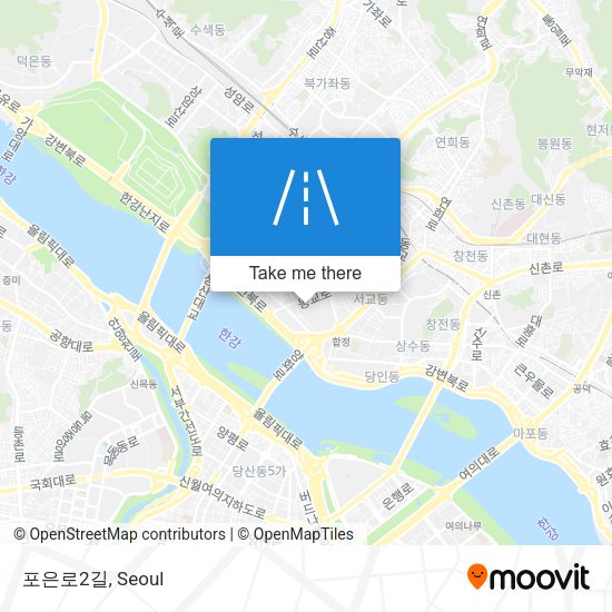 포은로2길 map