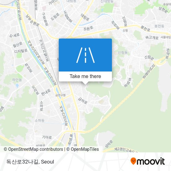 독산로32나길 map